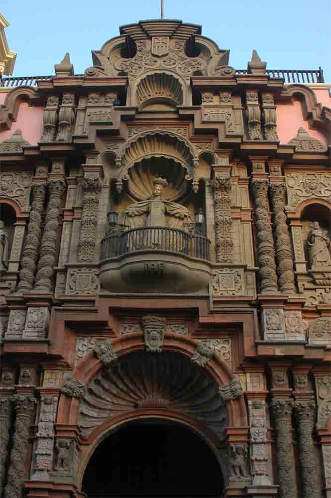 199 - Peru - Lima, iglesia, fachada central